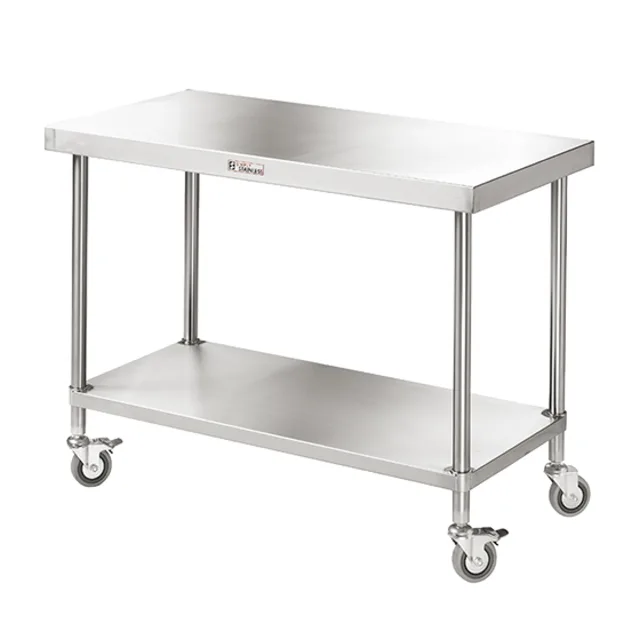Simply Stainless Mobile Work Bench 1500 x 600 x 900