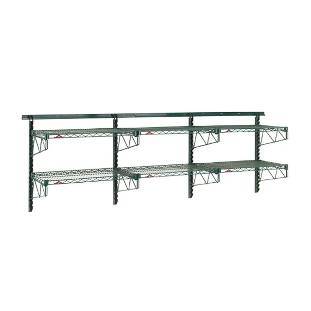 Metro 3 Tier Adjustable Wall Shelving Kit 1830mm wide x 455mm Deep